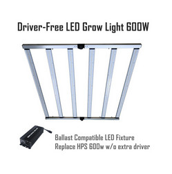 600w การเกษตร Led Grow ติดตั้งไฟอลูมิเนียมประหยัดพลังงาน