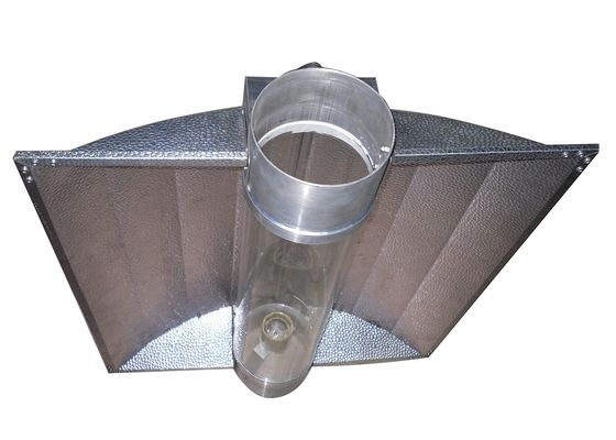 8inch HPS 1000w Air Cooled Tube Reflector MH Square พื้นที่ปลูก