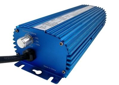 อลูมิเนียม HPS Grow Light Ballast Dimmable Digital Electronic 600W