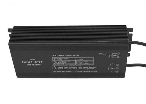 บัลลาสต์ดิจิตอล 250W, HPS MH CDM บัลลาสต์อิเล็กทรอนิกส์หรี่แสงได้