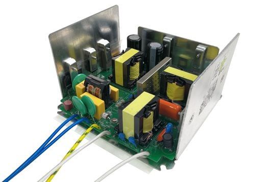 ROHS Square Wave บัลลาสต์อิเล็กทรอนิกส์ความถี่ต่ำ 100W บัลลาสต์ไฮเบย์หรี่แสงได้