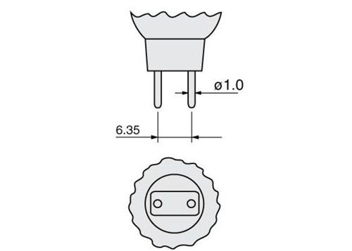 12V 100W Grow Light Reflectors หลอดฮาโลเจนเปลี่ยนหลอดไฟ 3400K