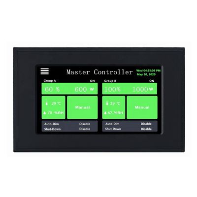 ช่องสัญญาณคู่ CMH HVAC 0 10V Controller HPS 5V DC Smart Lighting Controller