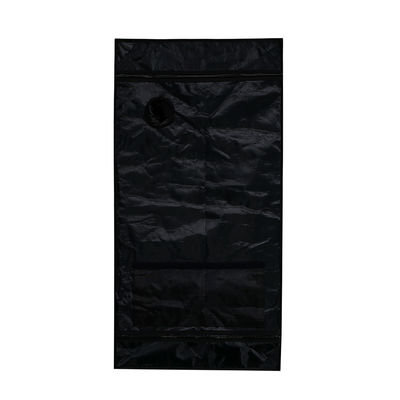 ความสูง 100 ซม. PVEA Hydroponic Grow Room, 1 ถึง 2 Plant Grow Tent 600D Fabric