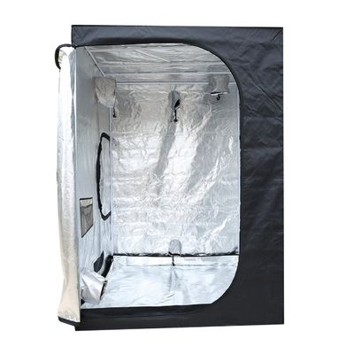ความสูง 200 ซม. ซิป Hydroponic Indoor Grow Tent, 5X5 "แบบพกพา Grow Tent 600D Fabric