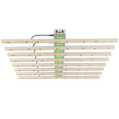 600W 1560μMol Plant LED Grow Lights 6 บาร์ EPAR 380nm-760nm