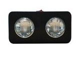 0.6m2 / 0.5m 350umol / 0.5m Hydroponics Led Grow Lights แผ่นอลูมิเนียมระบายความร้อน 252W COB